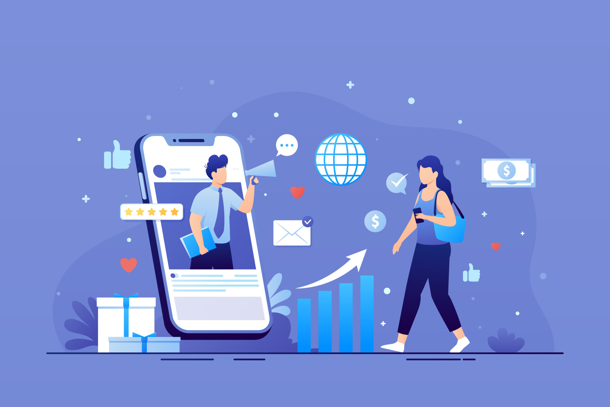 Social media marketing
